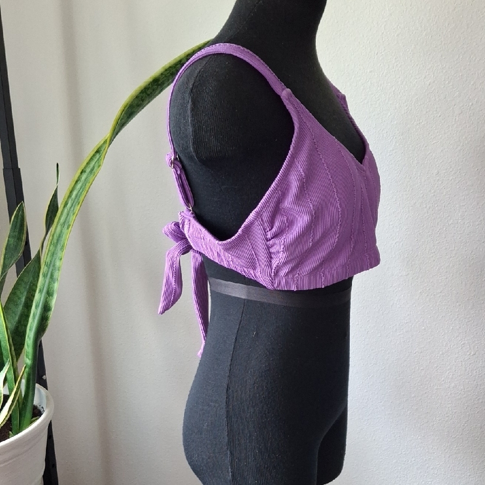 Salt + Cove Purple Bikini Top - Picture 6 of 8